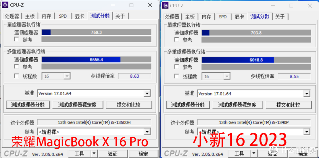 入门级16英寸轻薄本对决——荣耀MagicBook X 16 Pro 2023 VS 联想笔记本小新16 横向评测