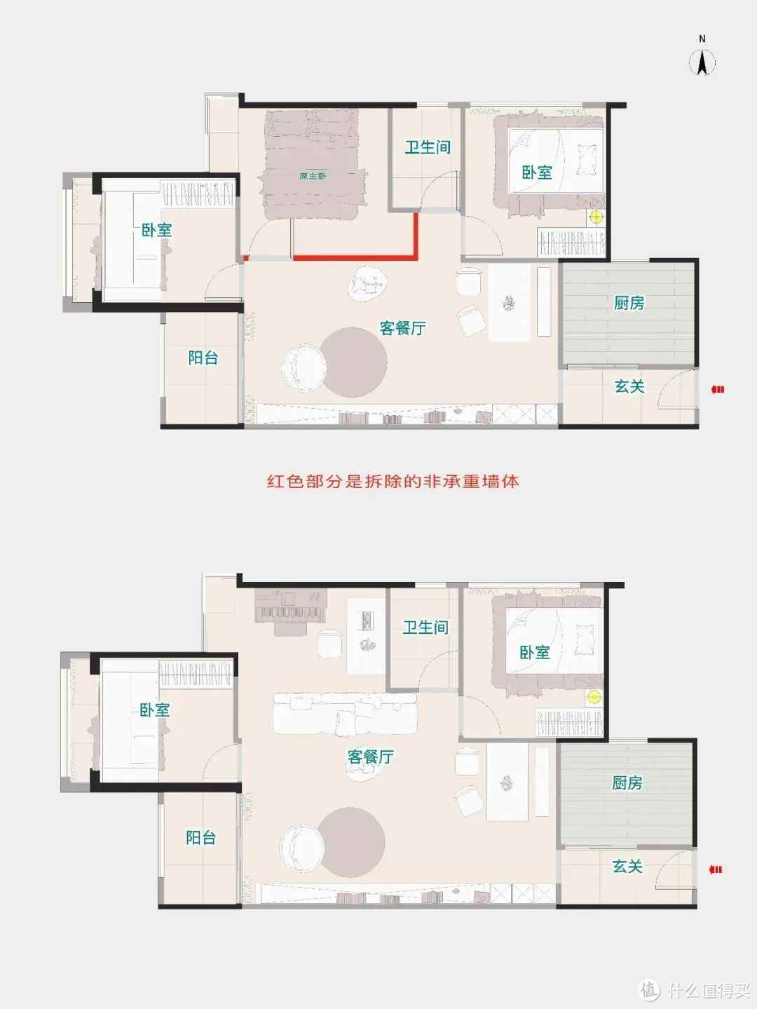 79m²小三居改出大平层的即视感！深圳业主get小家显大的底层逻辑