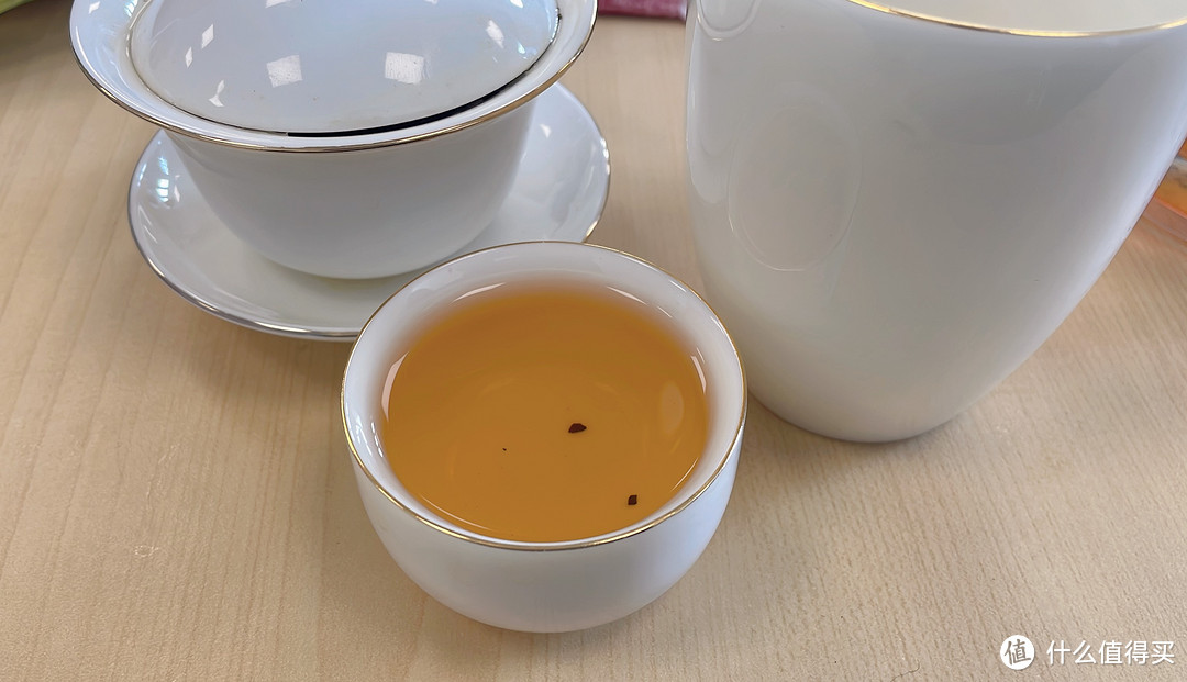 上清老街老枞红茶——茶汤