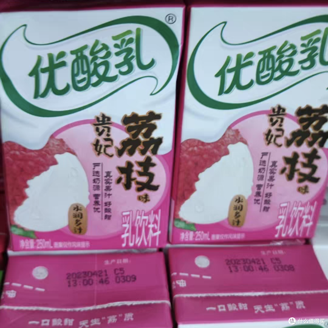 伊利优酸乳贵妃荔枝,好喝