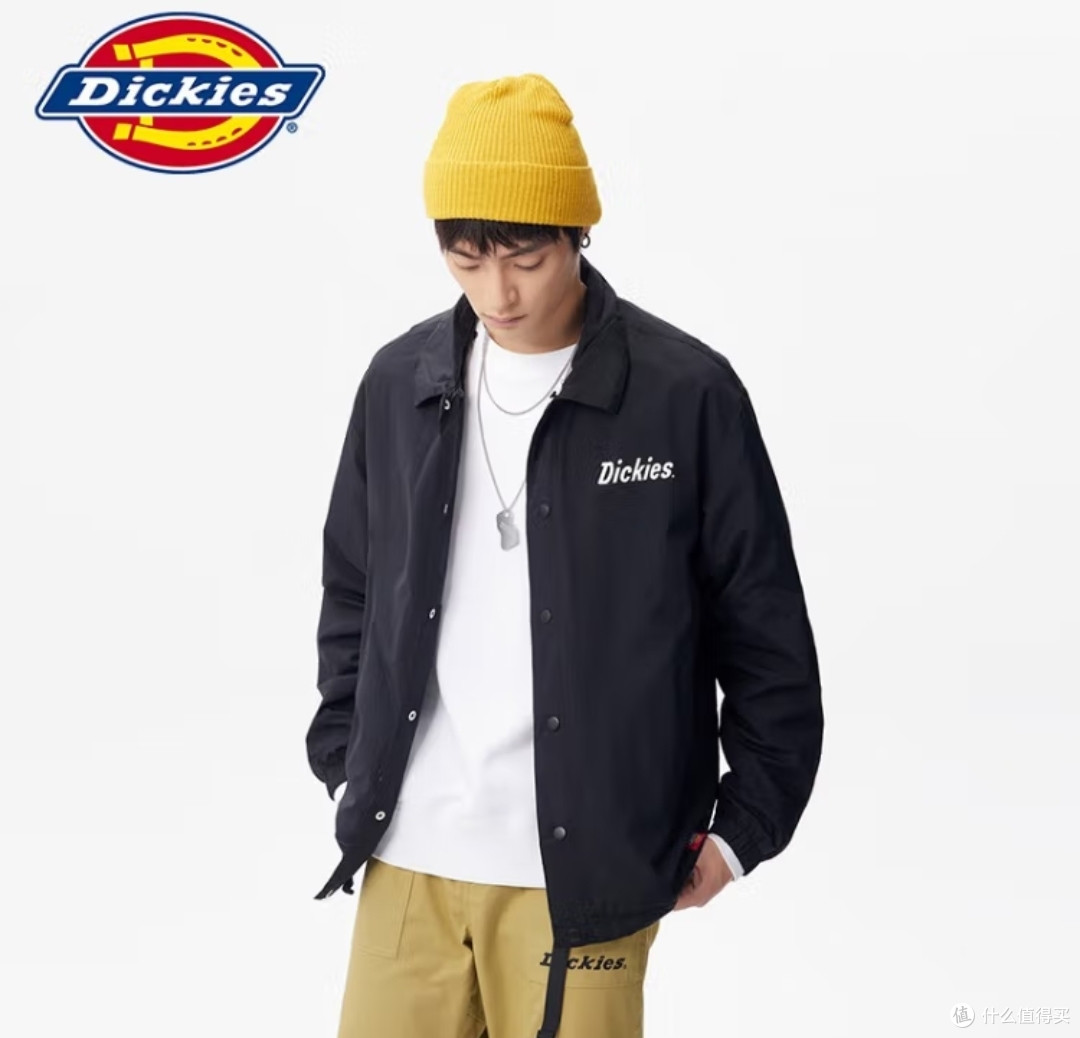 Dickies男装超低价！羽绒服充绒量180g售价123元！长裤/短裤94元！短袖89元！多款商品618活动好价~