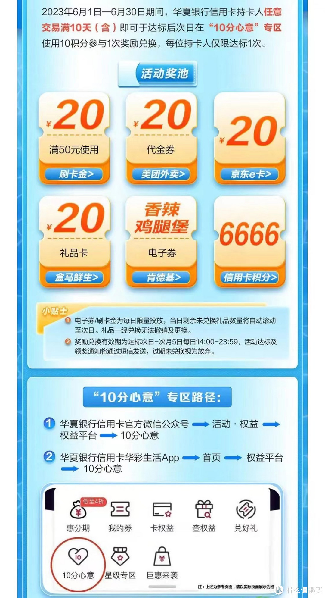 20元刷卡金！交行20元支付券！2年1号店年卡路子！