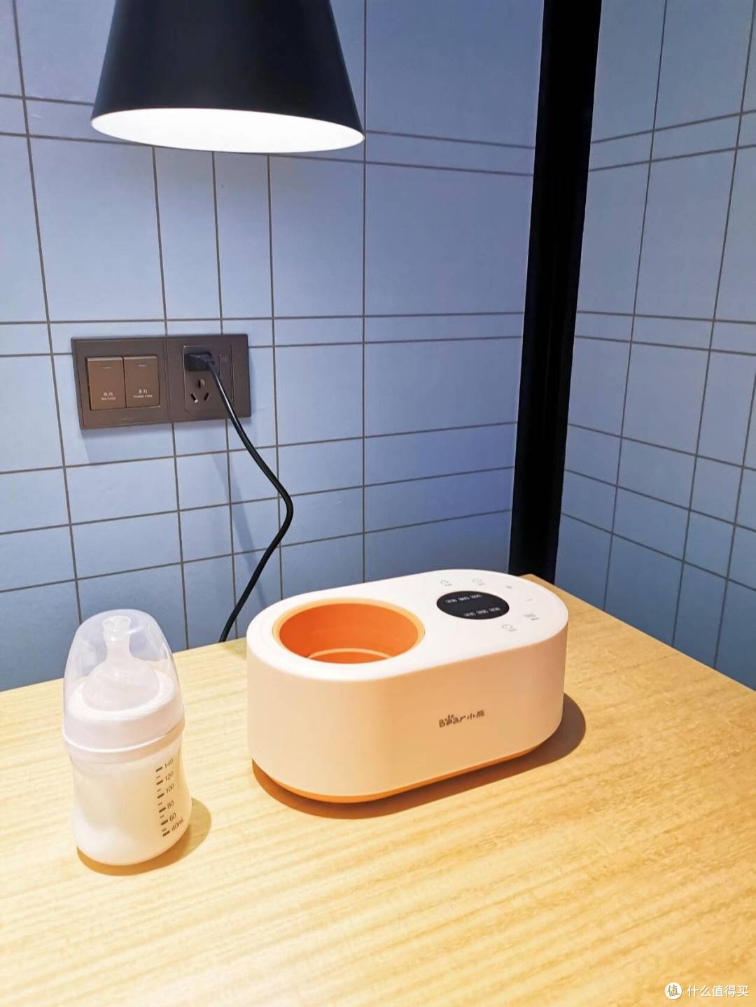 宝宝深夜快速吃上温奶,多亏了小熊暖奶器