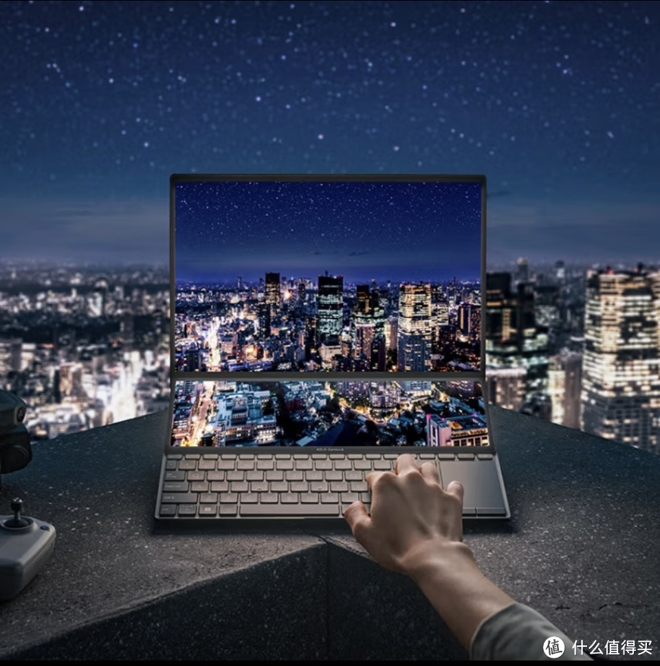 给老板推荐华硕灵耀X双屏Pro 202314.5英寸轻薄笔记本电脑，老板很满意
