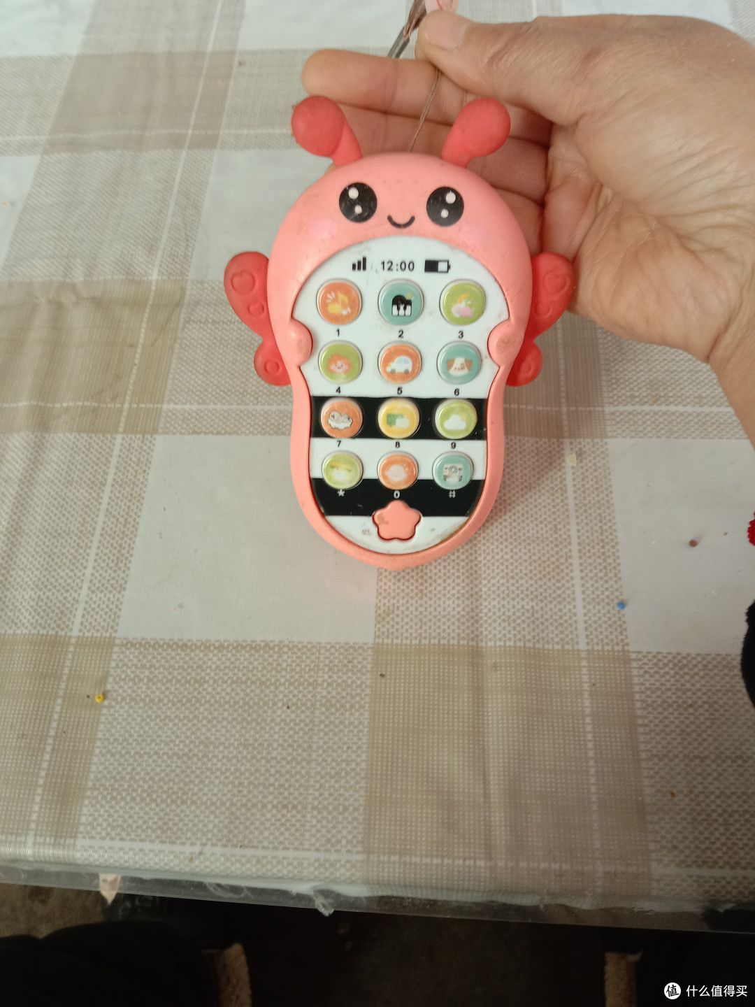 儿童仿真音乐手机,多年前买的竟在床底翻到了