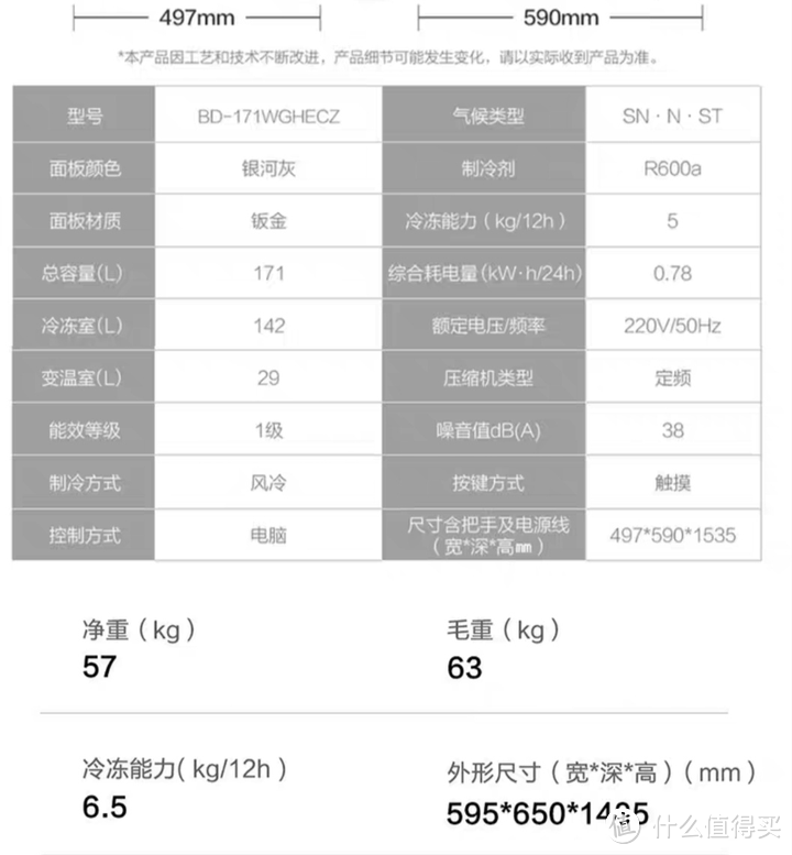 海尔BD-171立式冷冻柜｜免解冻黑科技推荐