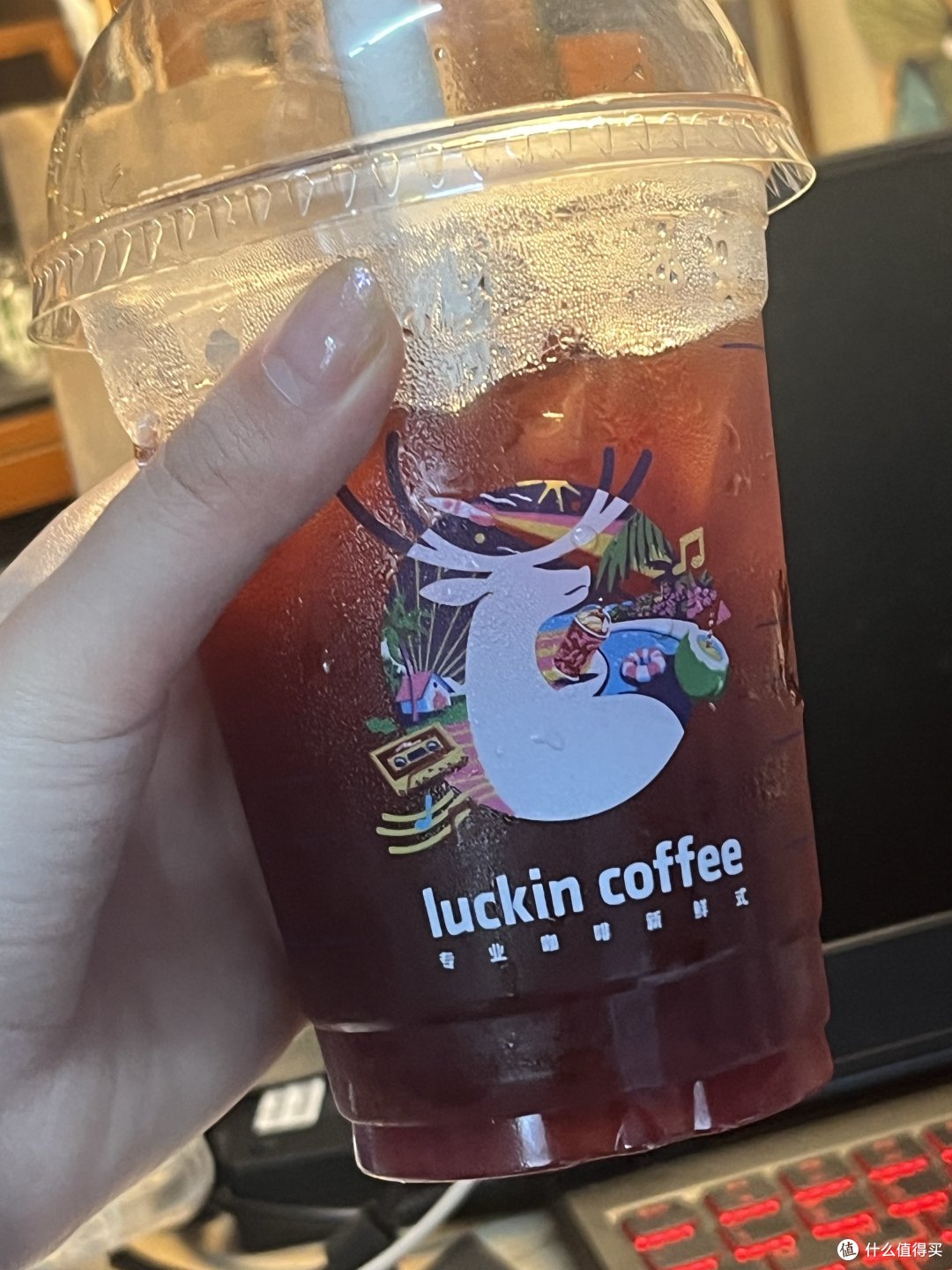 这杯葡萄🍇冰萃美式到底是谁爱喝啊😑