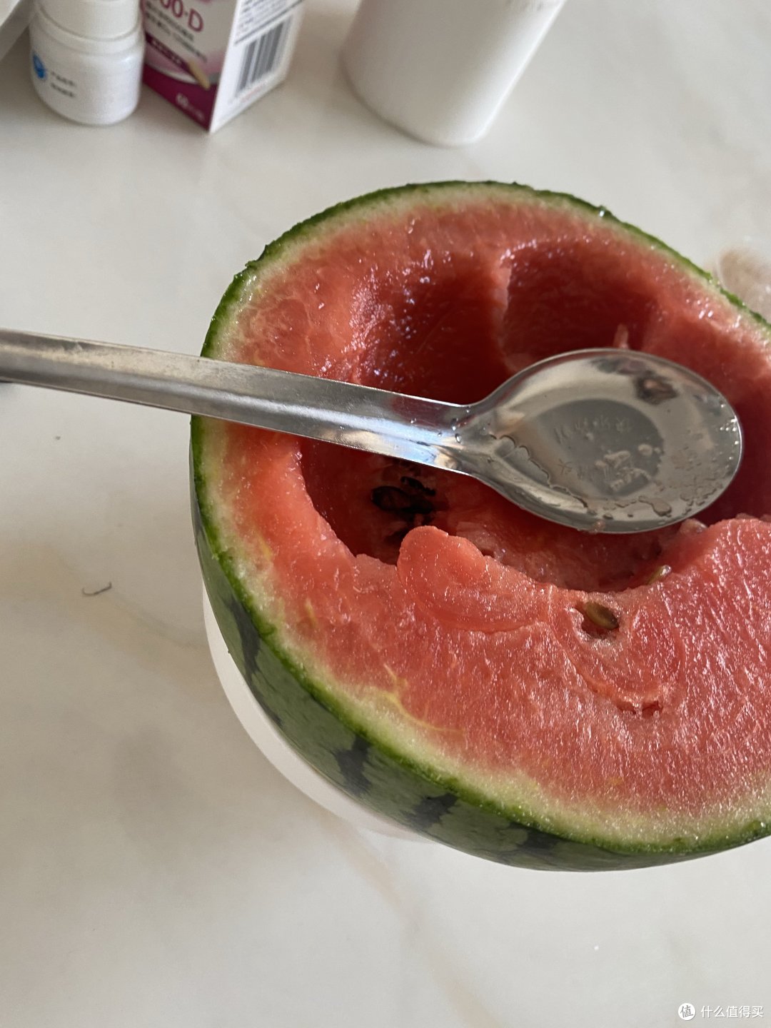 这个西瓜甜甜,我要吃一个夏天