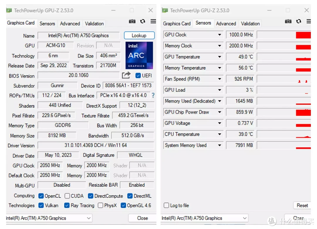 白色系主题装机性价比之选，蓝戟A750 Photon 8G OC W显卡