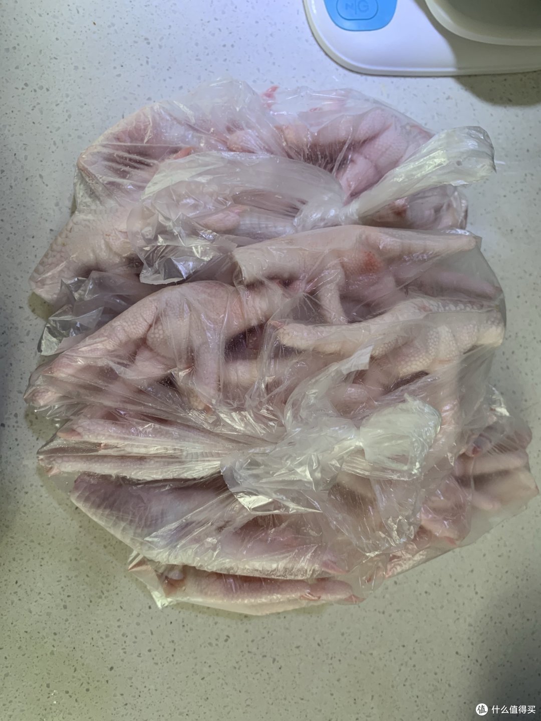 用保鲜袋分装