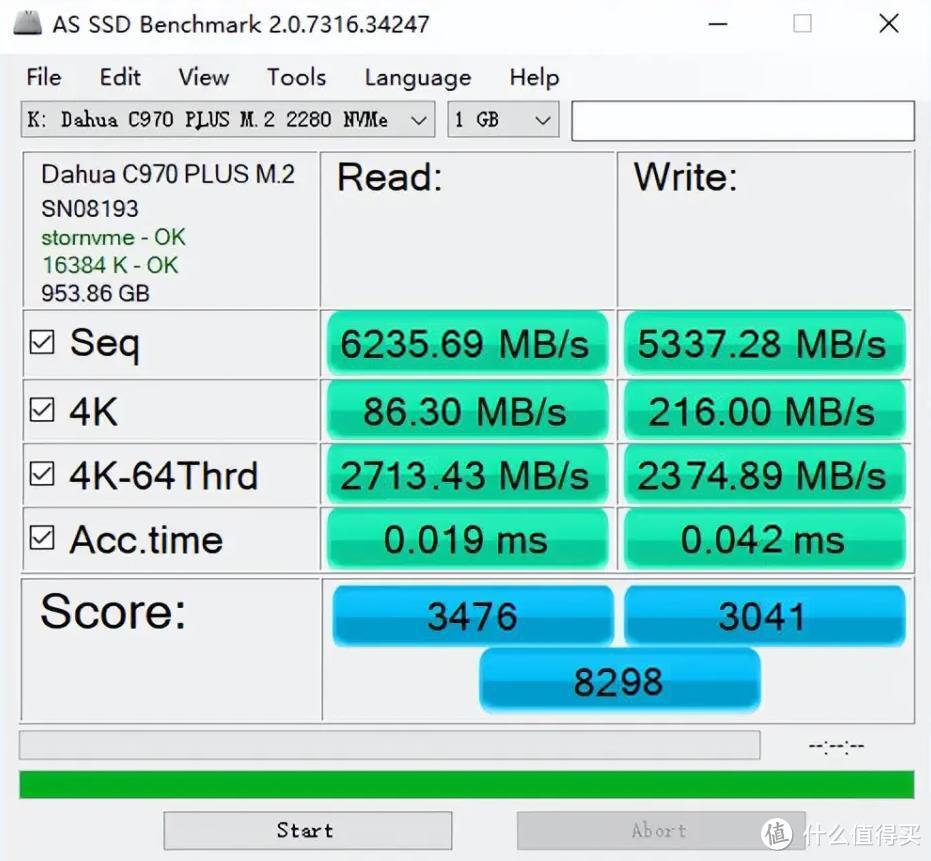 大华存储C970 PLUS系列PCIe4.0固态硬盘 评测