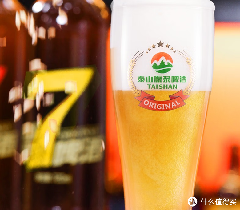 泰山原浆啤酒：全麦芽酿制，口感新鲜，值得一试！