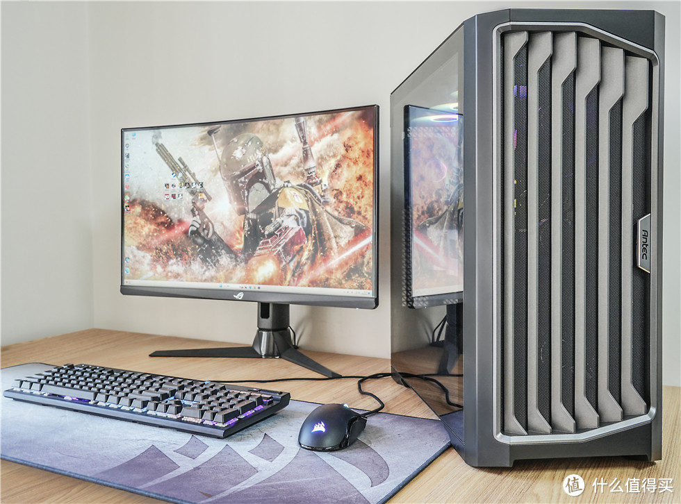 安钛克（Antec）Performance 1 FT初星机箱+7800X3D+4080金属大师显卡装机