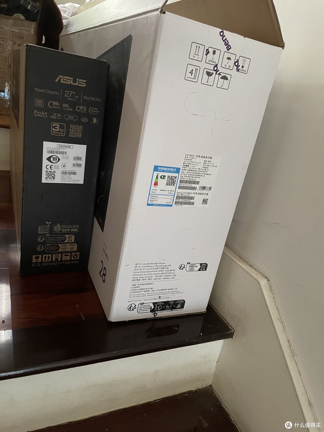 没有对比就没有伤害,明基EW2880U对比华硕Proart PA279CRV