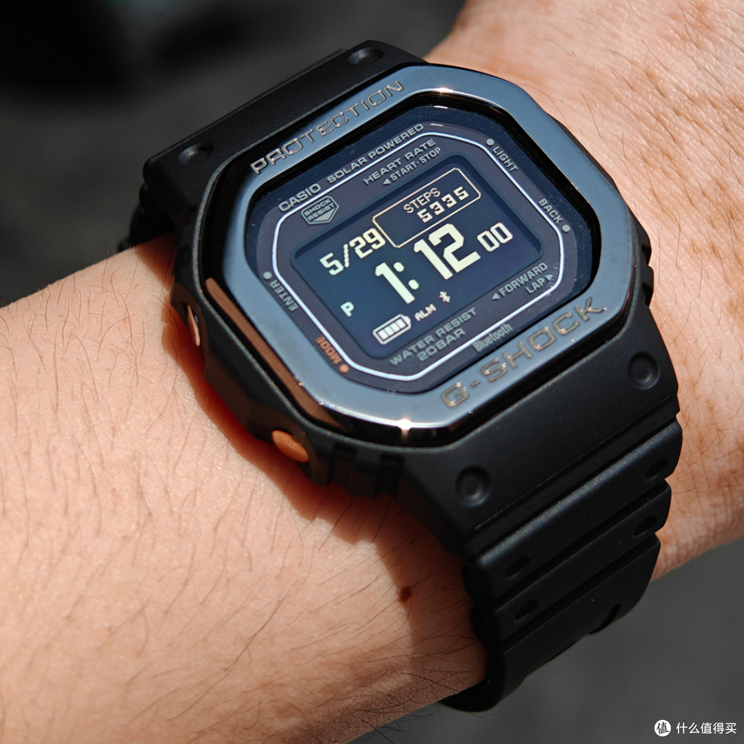 卡西欧G-Shock心率小方块DW-H5600半个月使用体验