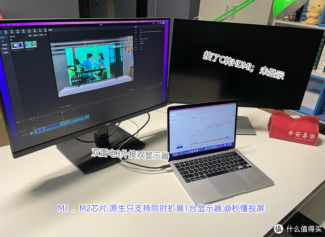  macbook/筆記本怎麼外接2-3個顯示器達到多屏異顯,綠聯12合1