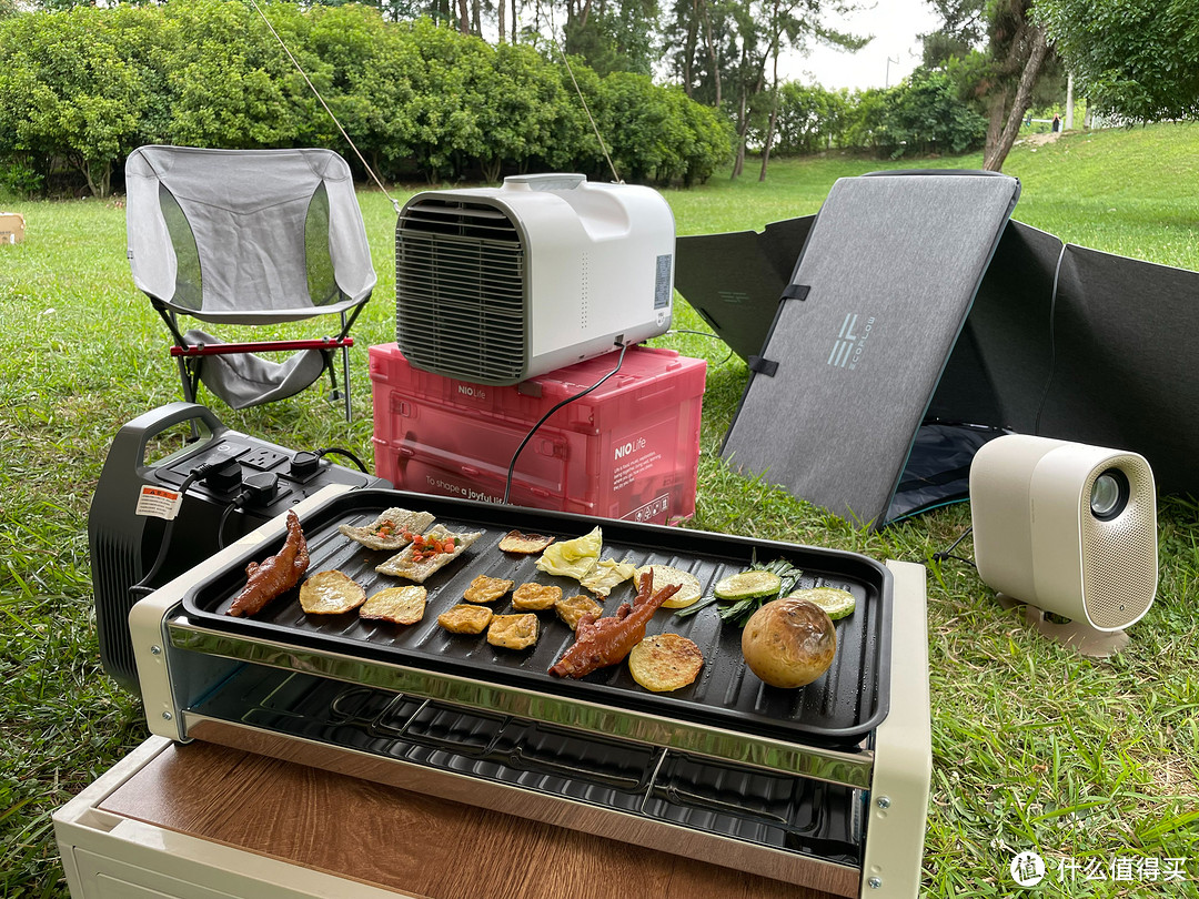 炎炎夏日，何以消暑？优巧移动空调！露营烧烤冷风吹，我的营地比你低5℃