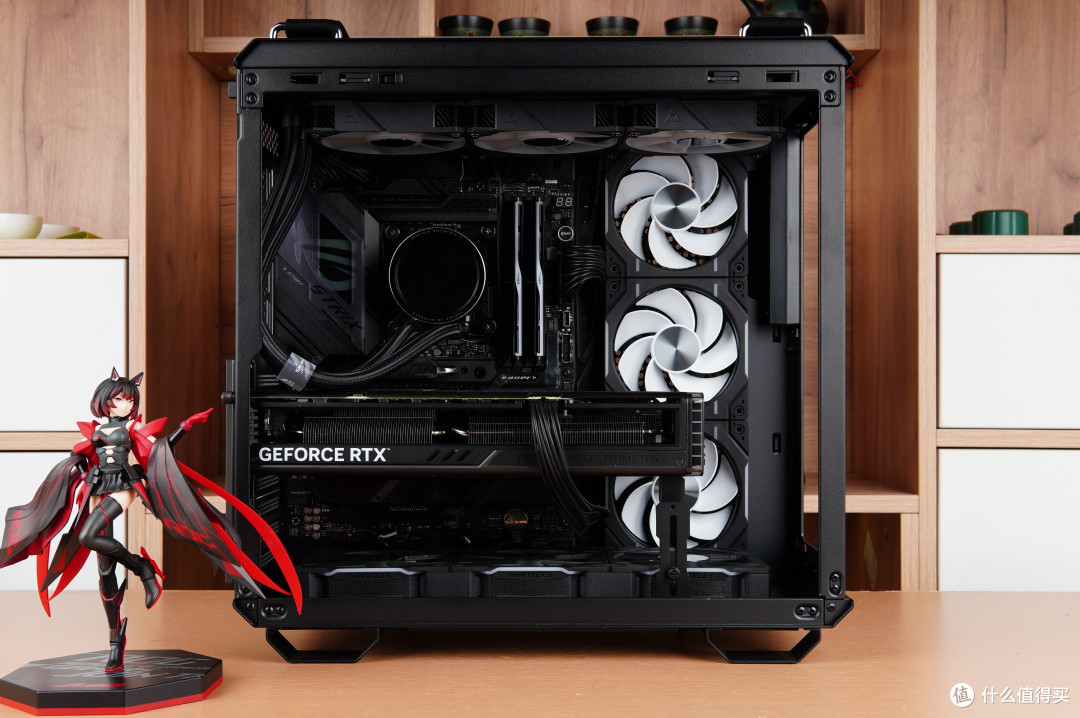 高质感经典黄黑主题，i7-13700K+ROG龙王三代+猛禽RTX4070Ti+GT502机箱装机展示