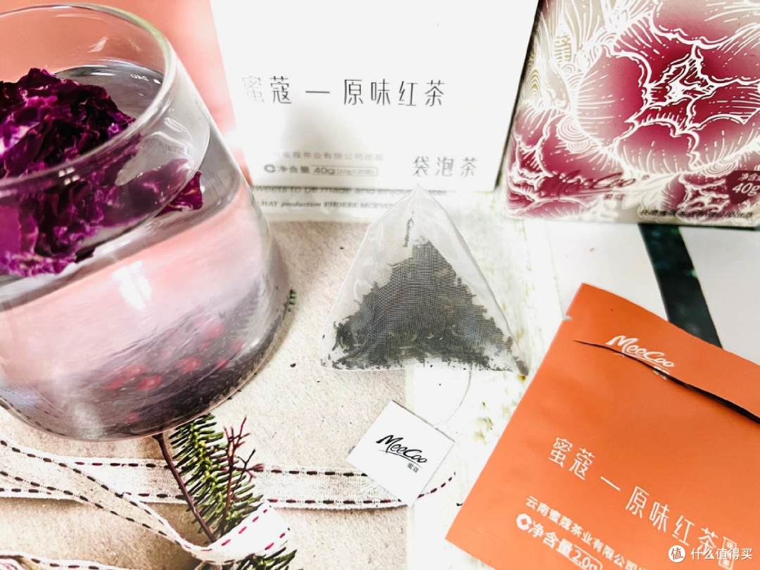 玫瑰花遇到了香醇红茶,喝出了红润好气色