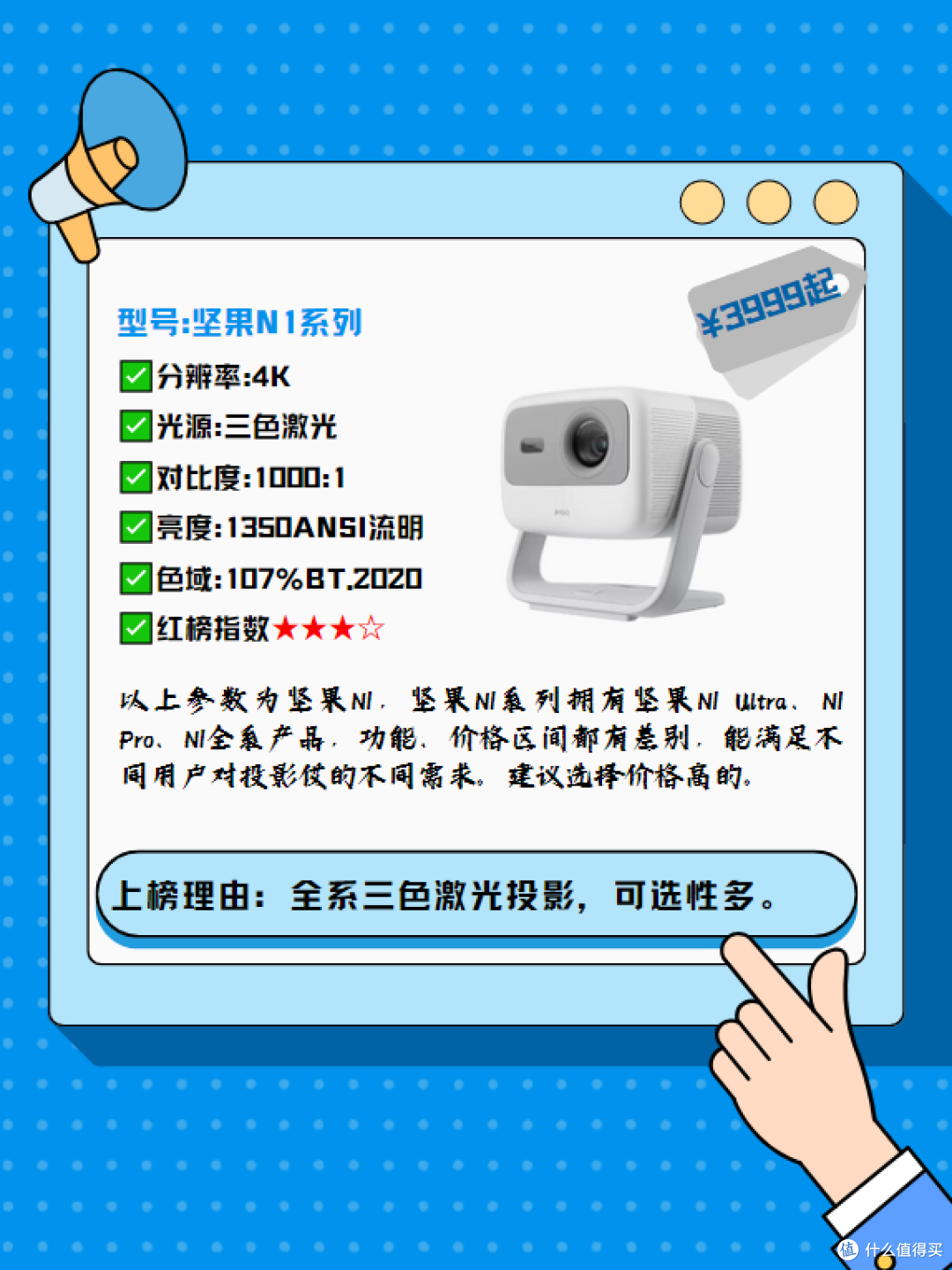 618红榜：家用投影仪推荐