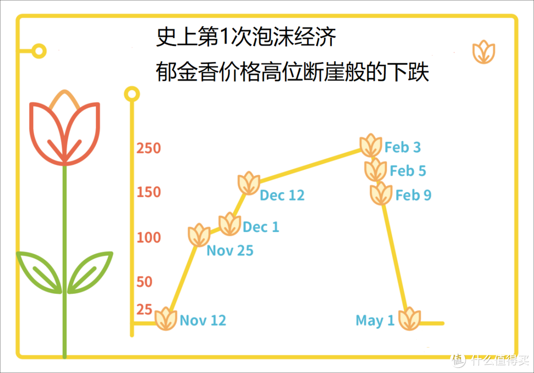 郁金香泡沫曲线图片