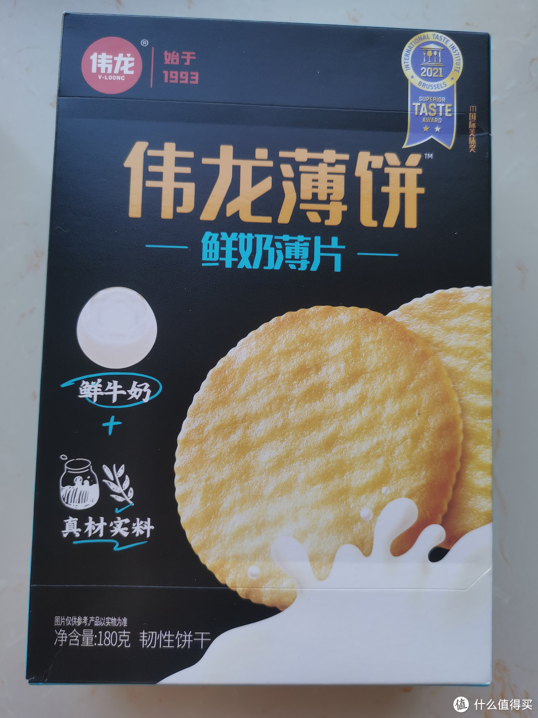 618购后晒,伟龙薄饼,鲜奶饼干