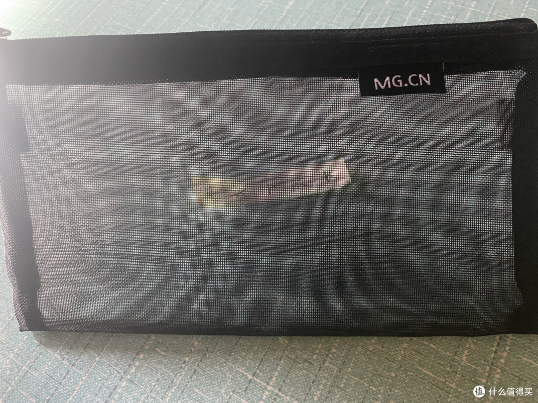 618购后晒,晨光(M&G)文具透明网纱笔袋