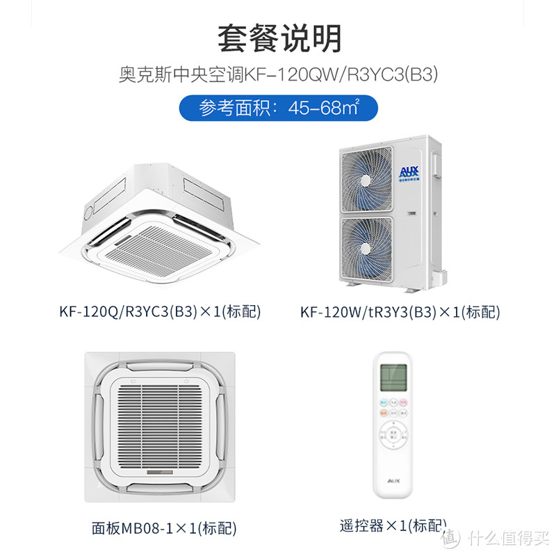 奥克斯中央空调以其高性价比广受用户的追捧。对于家庭、办公室等场景来说都相当实用哦！👨‍💼