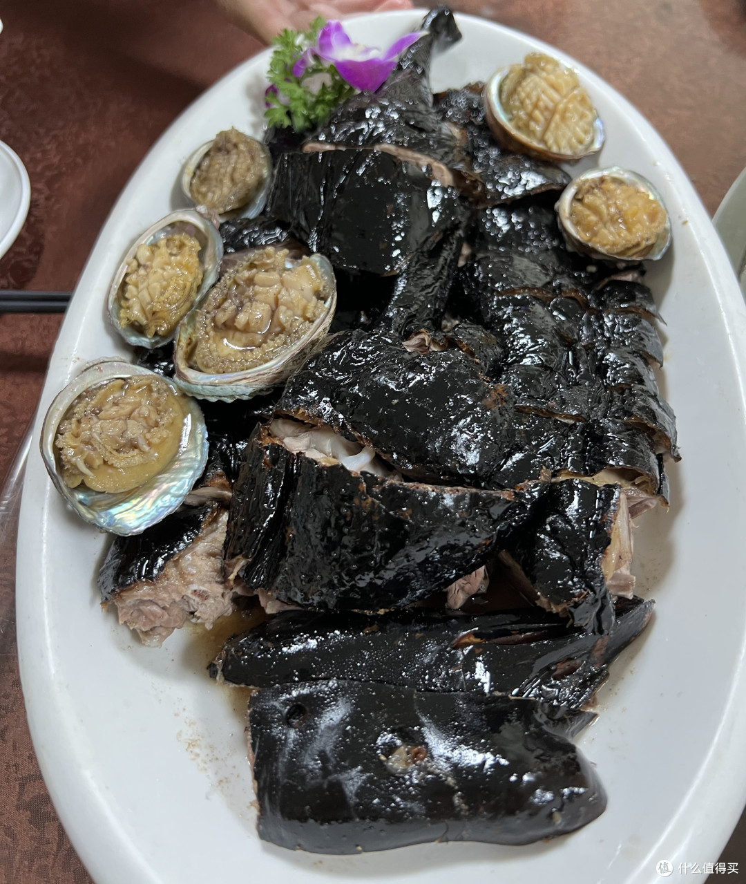 烧鹅配鲍鱼