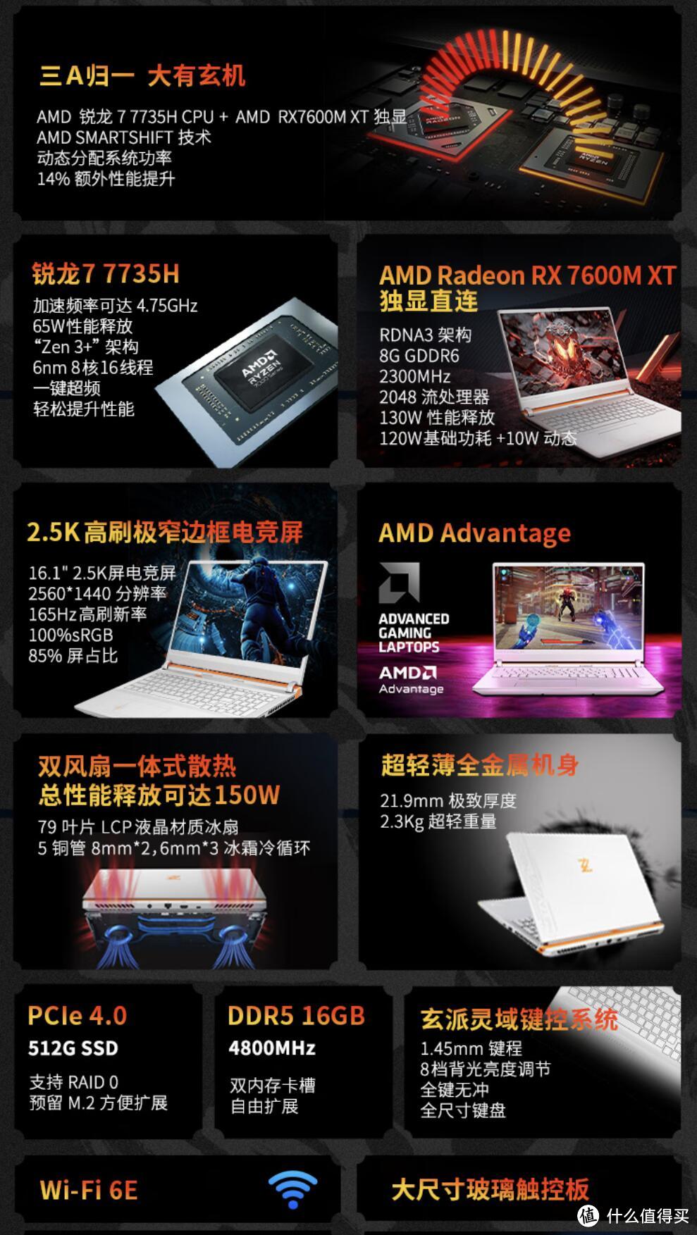 新时代的3A平台笔记本，玄机星7000系RX7600M XT游戏本体验评测