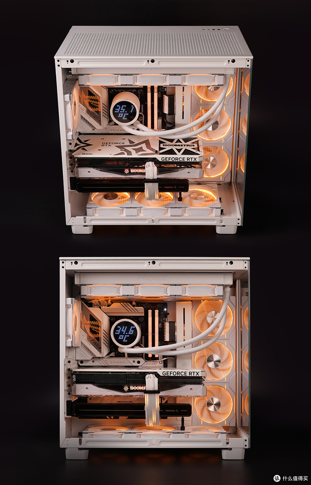 海景房与极简风格的融合,NZXT H9 Flow 纯白光污染主机装机秀