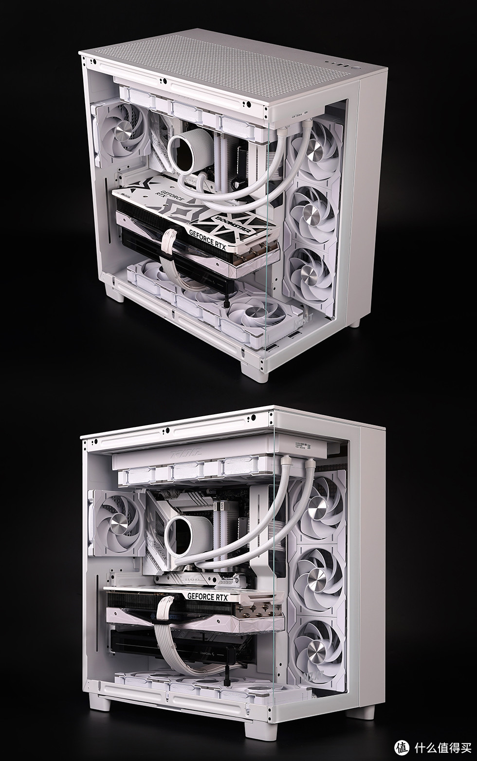 海景房与极简风格的融合,NZXT H9 Flow 纯白光污染主机装机秀