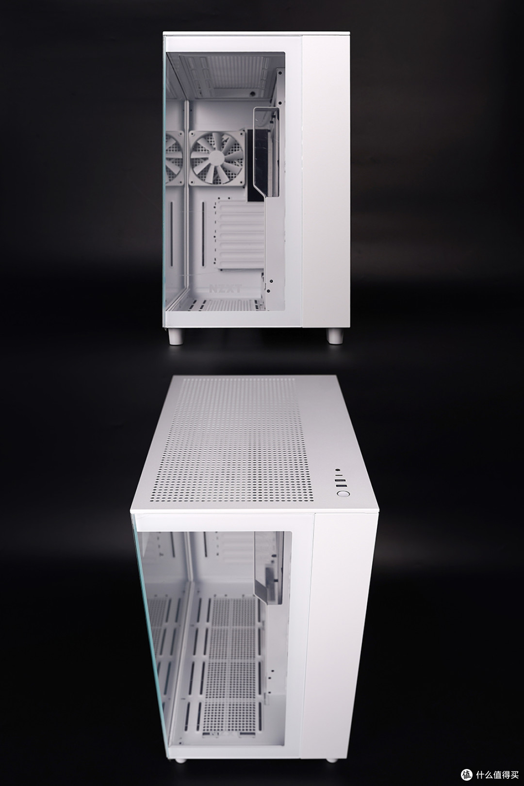海景房与极简风格的融合,NZXT H9 Flow 纯白光污染主机装机秀