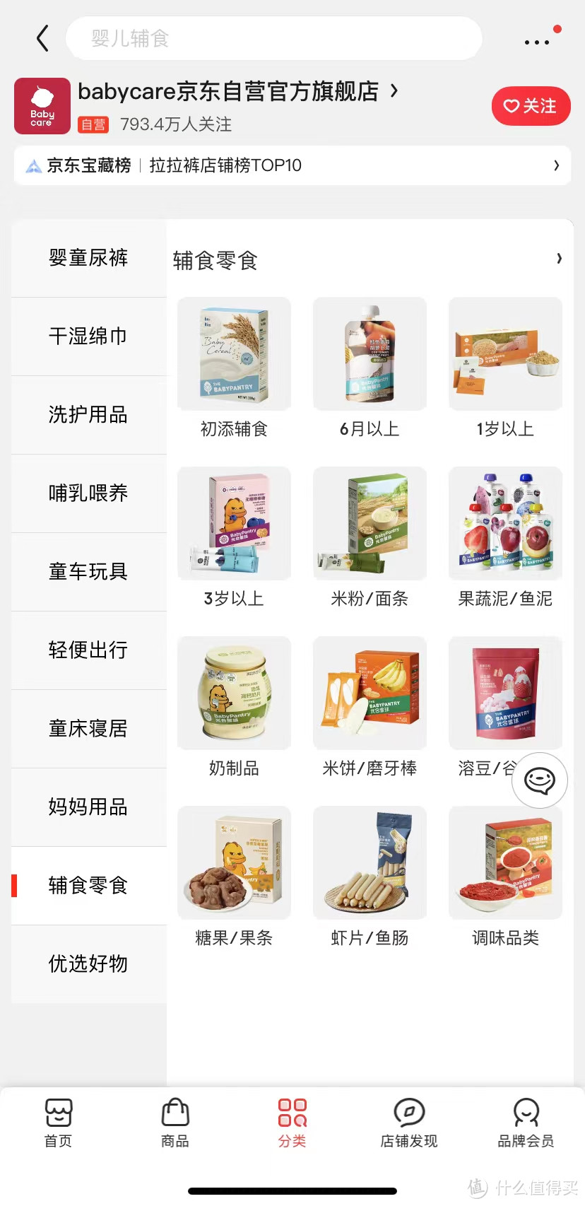 京东电商平台主要婴儿辅食品牌及选购攻略