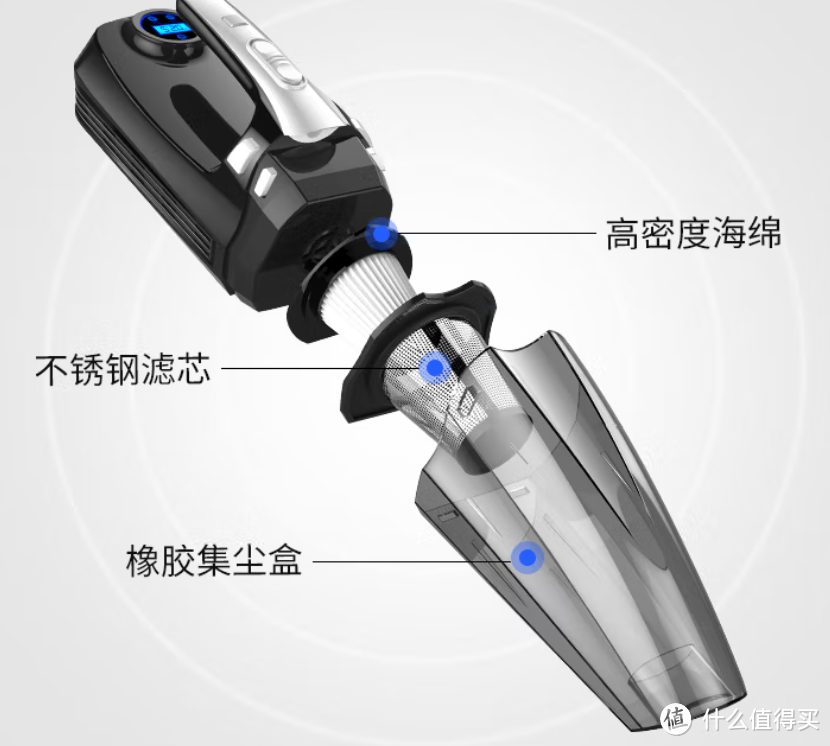 吸尘？补气？测压？照明？一机四用！巨木无线车载四合一吸尘器初测评。