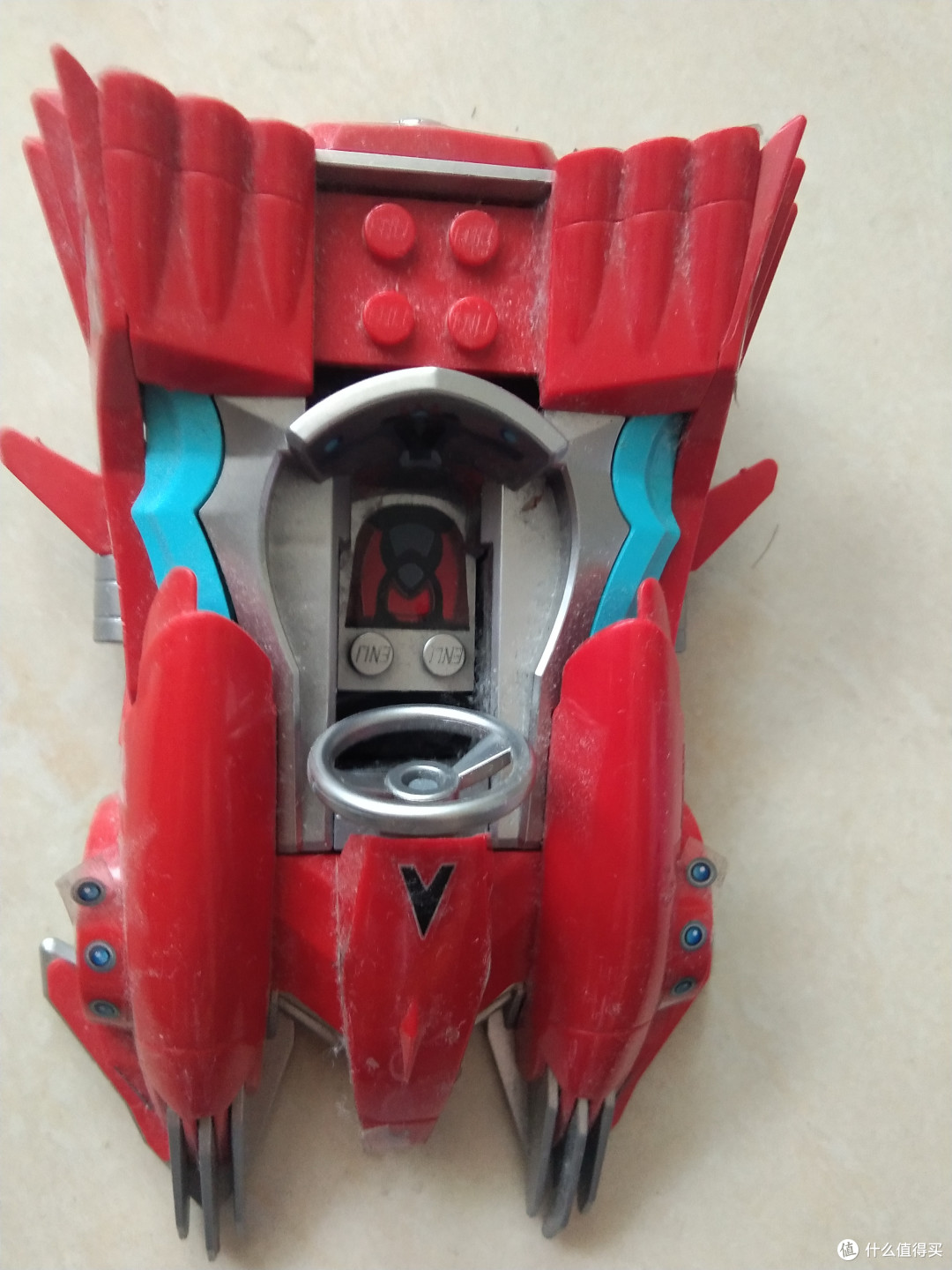 qq飞车 金刚狼赛车 儿童拼装玩具