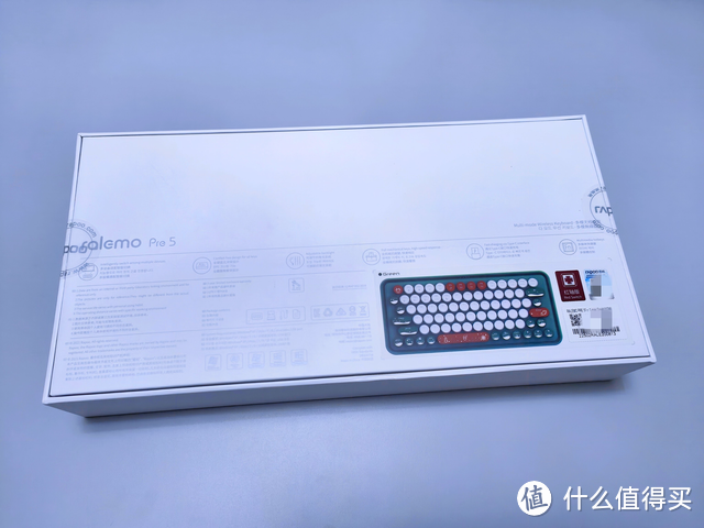 雷柏ralemo Pre5多模无线机械键盘，一款专为女生打造的可爱键盘