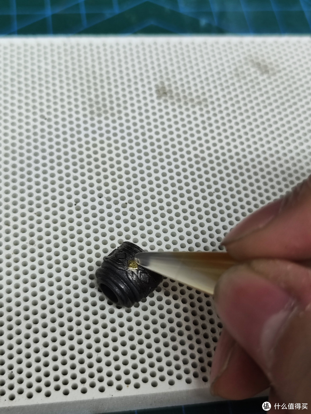 买不到限量版,自己尝试包金SIKTAAM印第安图腾吊坠
