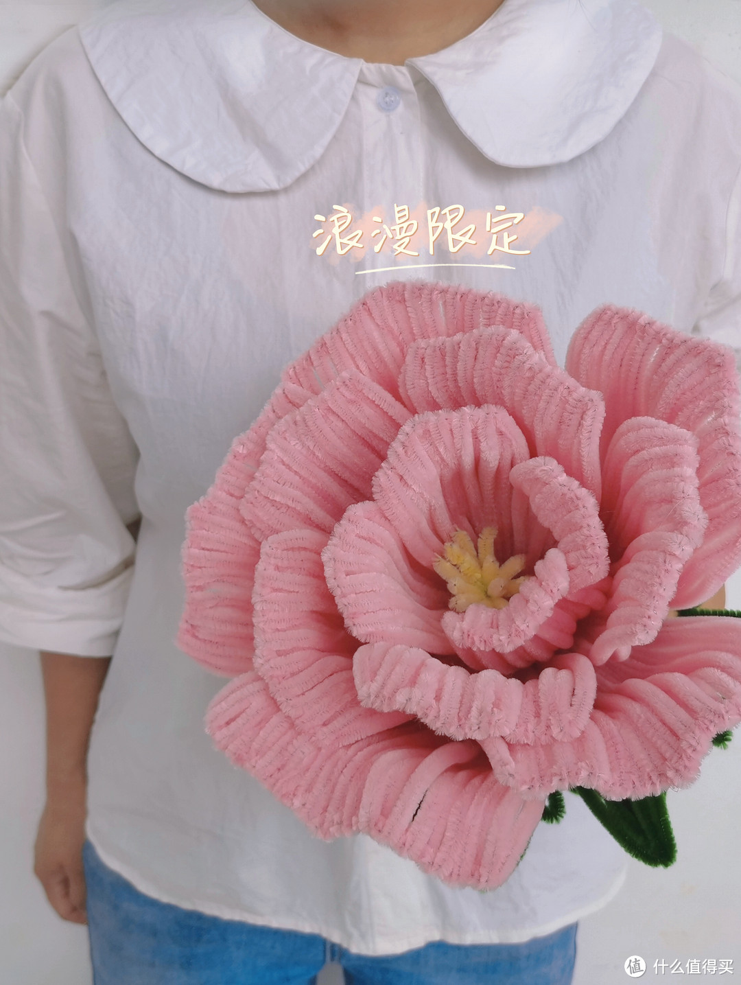 粉色巨型扭扭棒弗洛伊德玫瑰花，你值得拥有！