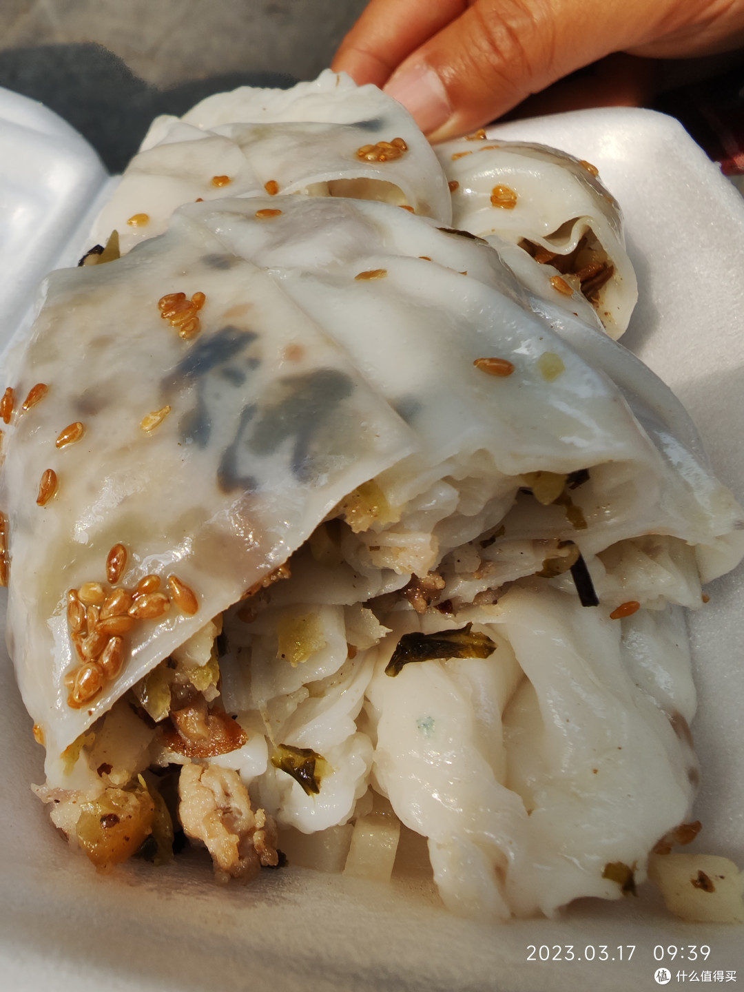 粿条卷看着就有食欲