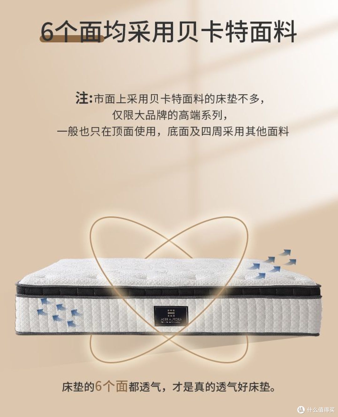 真正面面俱到透气的床垫并不需要打透气孔