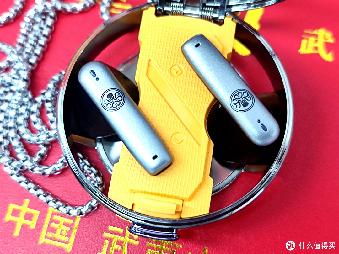 迪士尼漫威联名九头蛇E99,最酷蓝牙耳机开箱分享