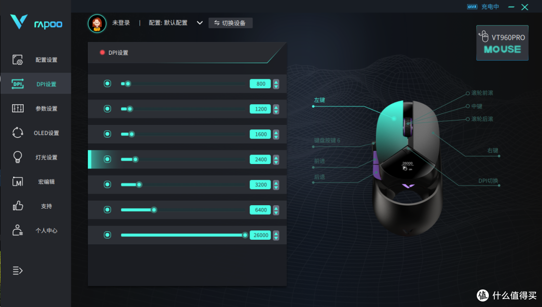 客制化元素结合3395引擎+4K技术,雷柏VT960PRO 体验测评