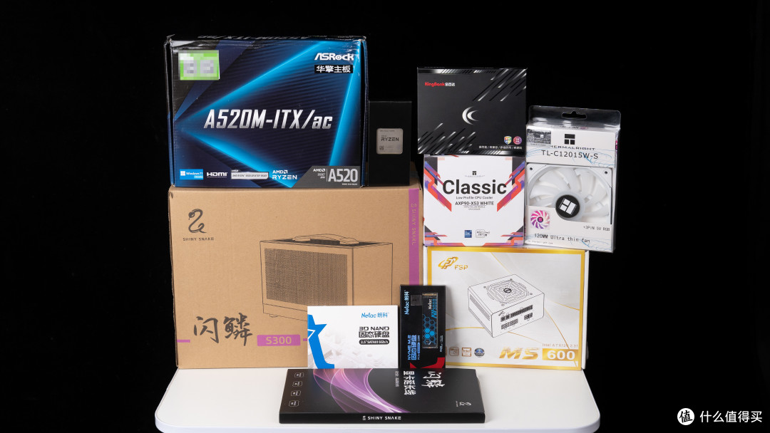 帮老爸升级一台“超大杯”的8.1L便携主机—5600G+32GB D4+2*1TB固态
