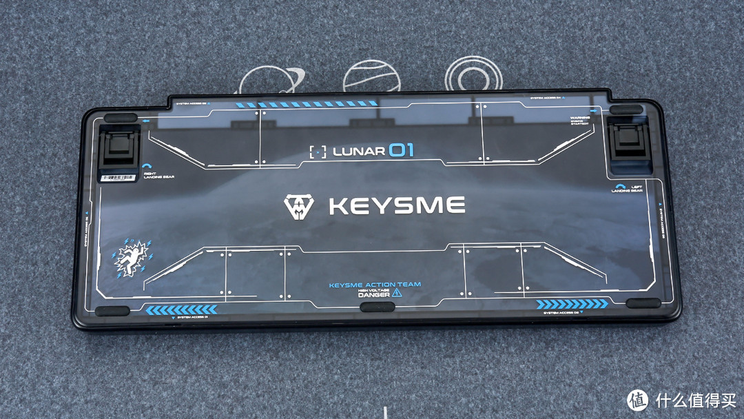 KeysMe Lunar 01三模无线机械键盘图赏简评