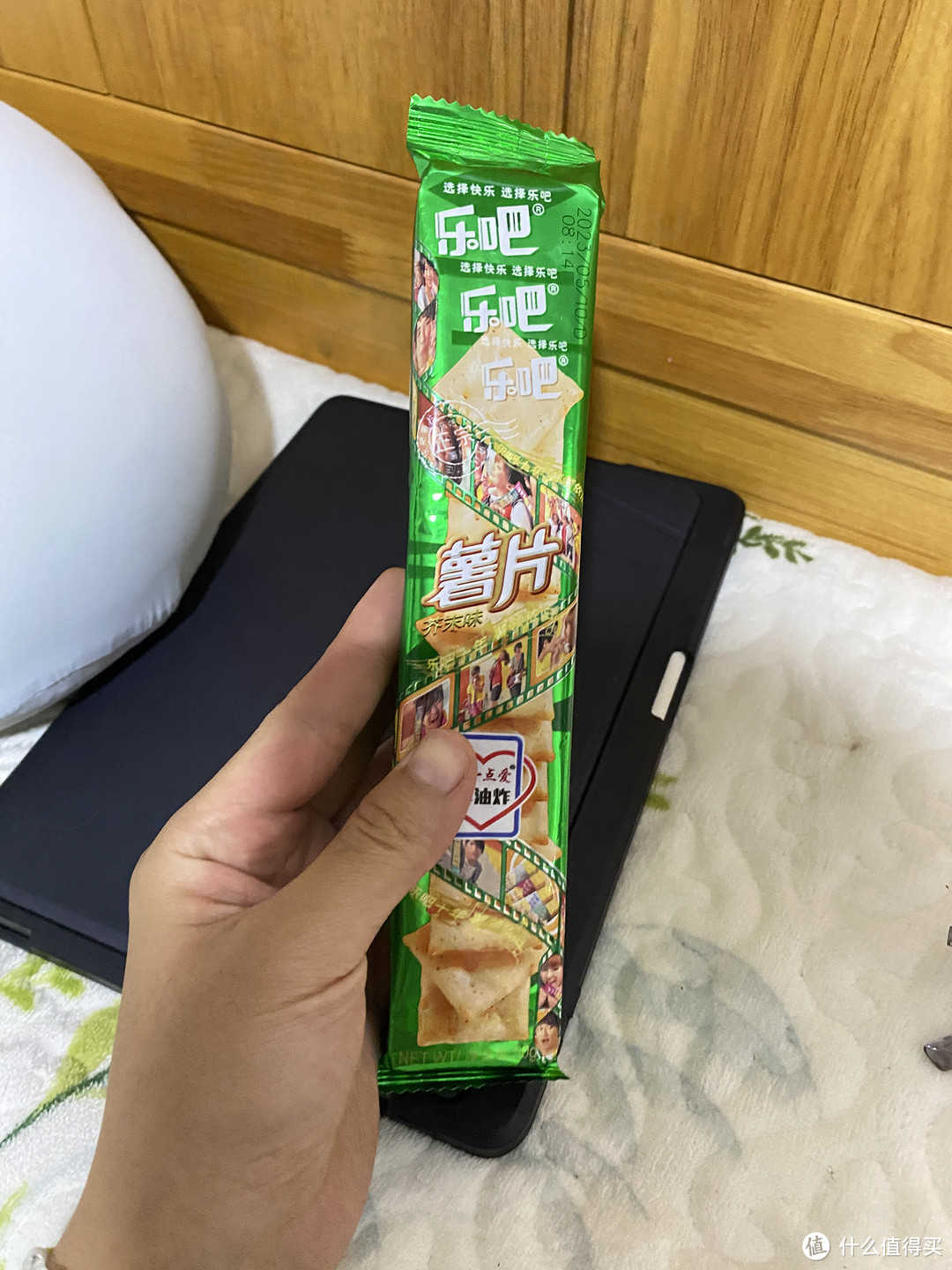 吃完玉米以后吃一个乐吧!
