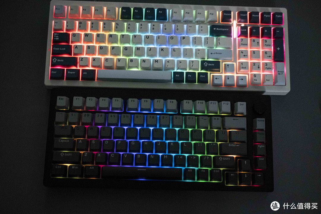 299的铝坨坨,魔极客M1W三模机械键盘开箱评测