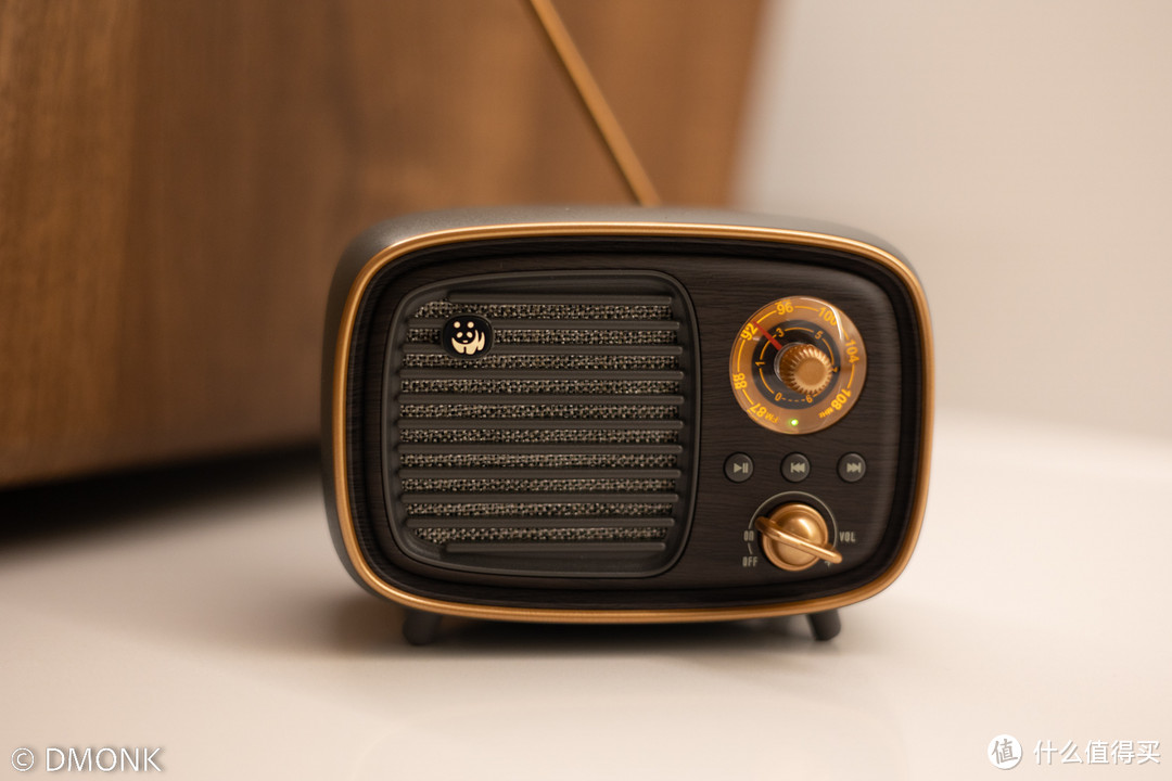 怀旧经典——熊猫D36复古蓝牙收音机蓝牙音箱使用体验 