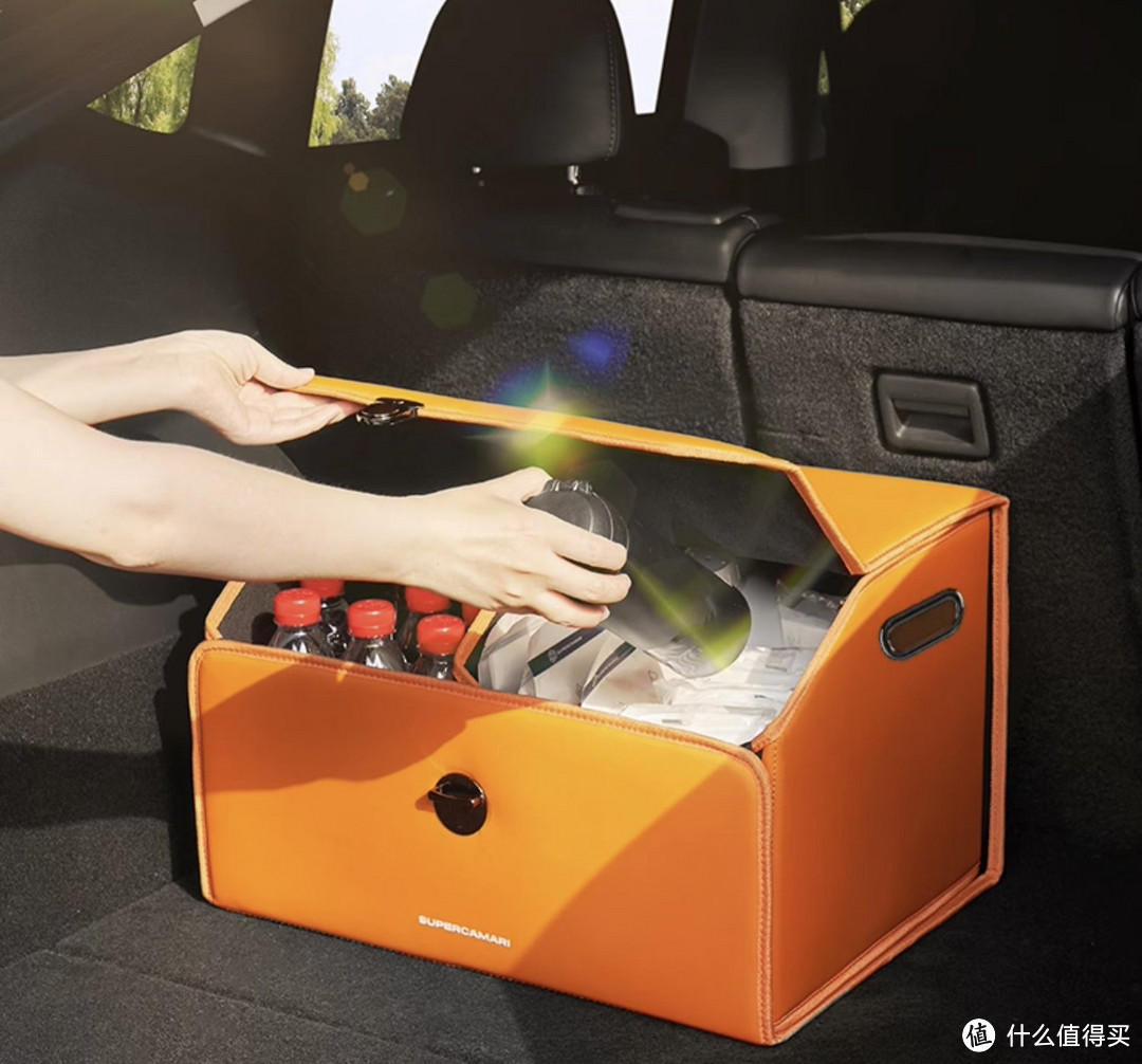 SC | Alcantara汽车后备箱收纳箱：整理车内空间的理想选择
