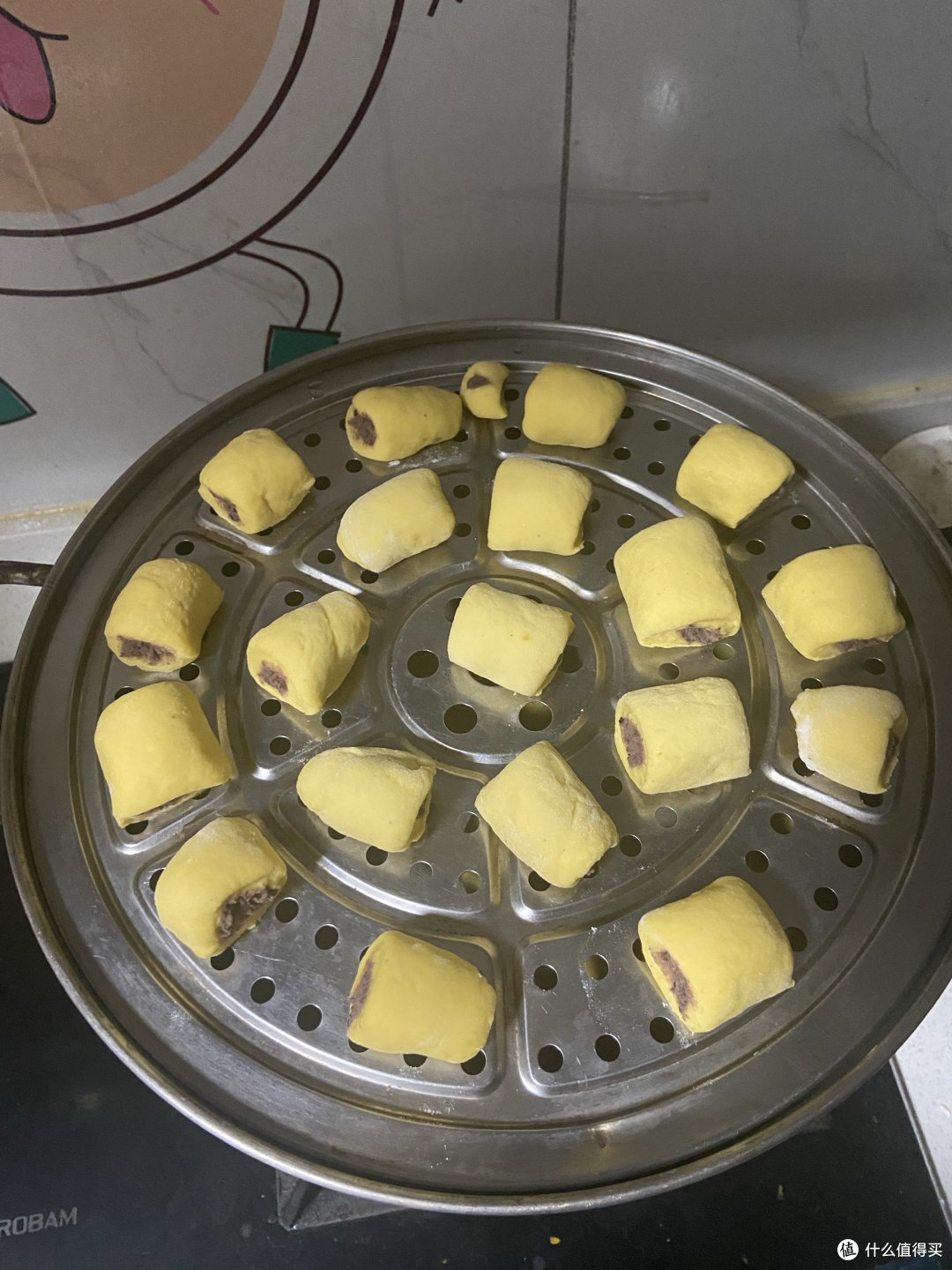 炎炎夏日,做点豆沙南瓜包喝稀饭🥣